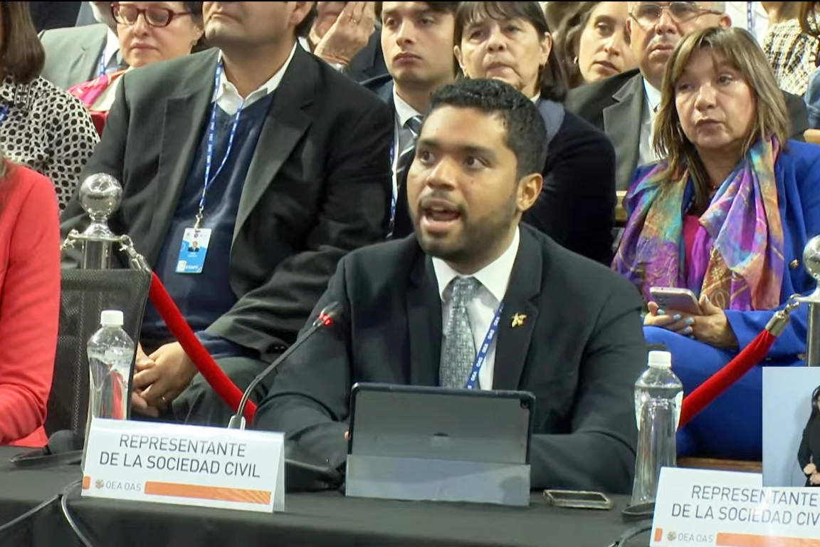 Intervención de la CAPD en la 54º Asamblea Gral. de la OEA