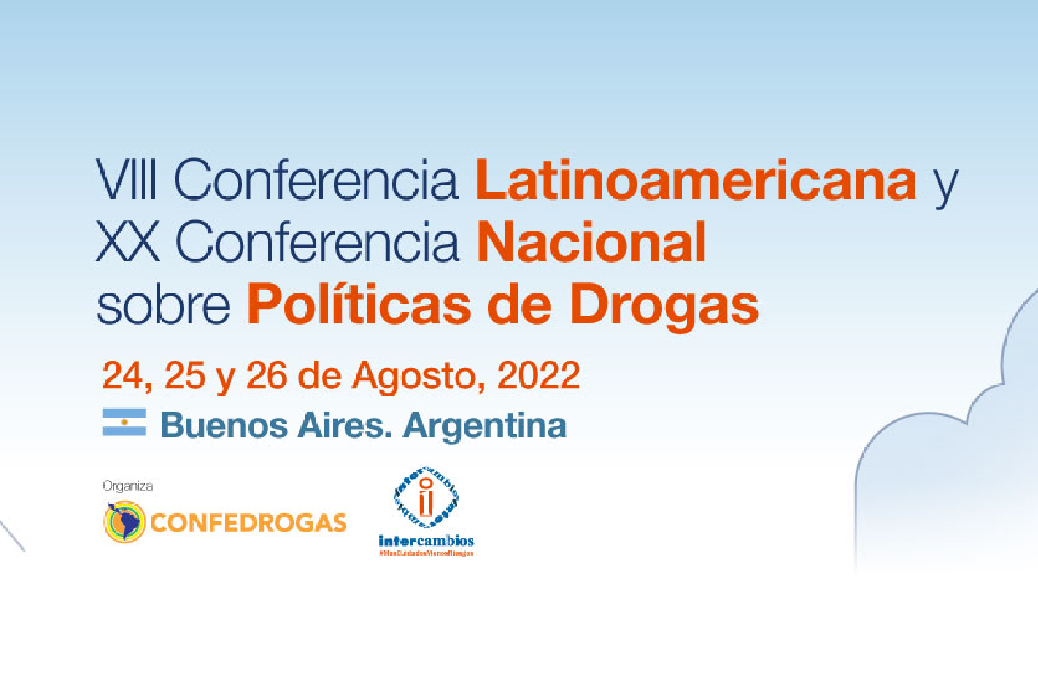#ConfeDrogas2022 en Buenos Aires